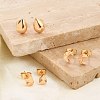 Brass Stud Earring Sets for Women EJEW-F352-01G-02-5