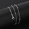 Brass Satellite Chains Necklaces for Women NJEW-D302-33P-1