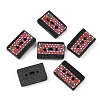 Retro Opaque Resin Cabochons FIND-CJC0004-25B-2