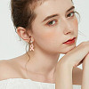 60Pcs 2 Colors Alloy Enamel Pendants ENAM-HY0001-36-7