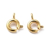 Brass Spring Ring Clasps LS-KK-G479-01B-G-1