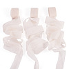 3 Rolls Frayed Polyester Ribbon OCOR-TA0002-97D-2