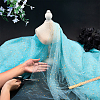 10 Yards Polyamide Mesh Background Fabric DIY-FG0008-72B-3