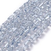 Electroplate Glass Beads Strands EGLA-L023A-PL03-1