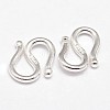 925 Sterling Silver S-Hook Clasps STER-F014-02-1