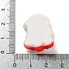 Christmas Opaque Resin Decoden Cabochons RESI-U006-02B-3