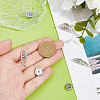 4Pcs 304 Stainless Steel Lapel Pin Backs for Clothes Backpack JEWB-FH0002-11P-3
