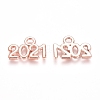 Alloy Pendants PALLOY-WH0069-03RG-1