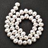 Electroplated Shell Pearl Beads Strands BSHE-C009-03A-3