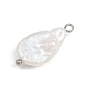 Natural Freshwater Pearl Keshi Pearl Pendants STAS-D378-06B-P-2