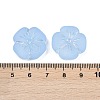 Frosted Transparent Acrylic Beads OACR-P029-19B-01-4