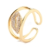 Lip Cubic Zirconia Crystal Finger Ring for Girl Women Gift ZIRC-C025-05G-3