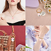 30Pcs 15 Styles Alloy Enamel Pendants ENAM-YW0005-75-6