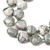 Natural Peace Jade Beads Strands G-B022-31C-01-3