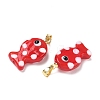 Handmade Lampwork Pendants LAMP-G168-04I-2