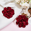 Cloth & Iron Shoe Buckle Clips HJEW-ME00088-02-4