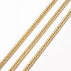 3.28 Feet Ion Plating(IP) 304 Stainless Steel Cuban Link Chains X-CHS-H007-69G-1