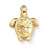 Ion Plating(IP) 201 Stainless Steel Pendants X-STAS-P312-09G-2