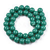 Opaque Solid Color Glass Beads Strands GLAA-T032-P4mm-12-2