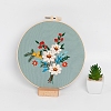 DIY Flower Embroidery Kits PW-WGF8185-01-1