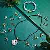 100Pcs 5 Colors Zinc Alloy Lobster Claw Clasps FIND-GA0008-18-4