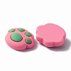 Opaque Resin Cabochons LS-RESI-WH0035-17B-2