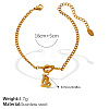 304 Stainless Steel Twelve Constellation Knot Charm Bracelets for Unisex WG096DB-12-1
