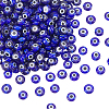Handmade Evil Eye Lampwork Beads Strands LAMP-PA0001-50B-1