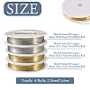 4 Rolls 4 Style Copper Wire CWIR-TA0001-02-3