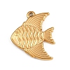 304 Stainless Steel Pendants STAS-K287-08B-G-1