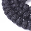 Natural Lava Rock Beads Strands G-E541-05A-3