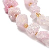 Electroplated Natural Druzy Agate Beads Strands G-G289-02A-4