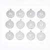 Non-Tarnish 201 Stainless Steel Pendants STAS-R106-2