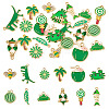 24Pcs 12 Styles Alloy Enamel Pendants ENAM-TA0009-07-1