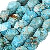 Natural Magnesite Beads Strands GG-CBA6BAC-F06-2