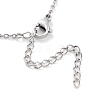 Valentine's Day Brass Micro Pave Clear Cubic Zirconia Pendant Necklaces NJEW-B101-06P-3