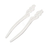 Opaque Acrylic Hair Sticks OHAR-C011-03B-1