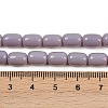 Opaque Glass Beads Strands GLAA-Z015-02C-4