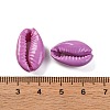 Baking Painted Cowrie Shell Beads SSHEL-M023-01M-3