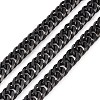 304 Stainless Steel Cuban Link Chains CHS-P007-31EB-1