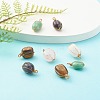 Natural Mixed Gemstone Pendants PALLOY-JF00764-2