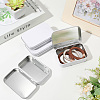 4Pcs Iron Jewelry Storage Boxes with Hinged Lid CON-SP0001-20D-3