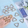 12Pcs Alloy Spring Gate Rings FIND-SC0010-18-3