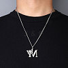 201 Stainless Steel Necklaces NJEW-Q336-01Q-P-3