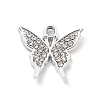 Alloy Rhinestone Pendants FIND-U026-25A-P-1