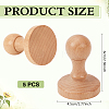 Wood Stamps with Handle AJEW-WH0348-630A-2