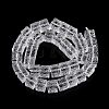 Transparent Glass Beads Strands GLAA-N001-45-2