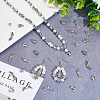 100Pcs 10 Styles Tibetan Style Alloy Beads FIND-AR0004-16-4