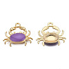 Eco-Friendly Zinc Alloy Pendants X-FIND-N048-43B-01-NR-1