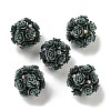 Acrylic Handmade Polymer Clay Rhinestone Beads FIND-Z036-01B-2